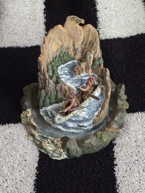 The Mighty Eagle R F Murphy Limited Edition Franklin Mint Numbered Glass Dome